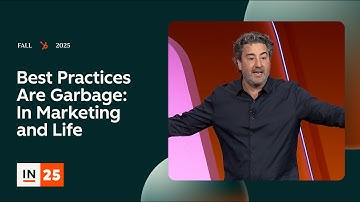Best practices zijn onzin: in marketing en het leven | INBOUND 2025