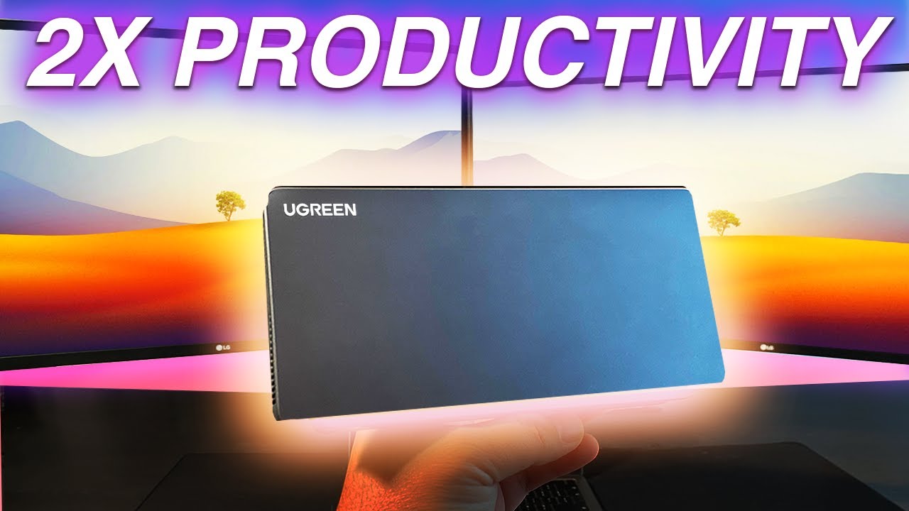 DOUBLE Your Productivity with this Accessory! (UGREEN Revodok Pro USB C Docking Station)