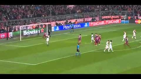 Thomas Müller Goal - FC Bayern München vs Shakhtar Donetsk 1 0  UCL  2015