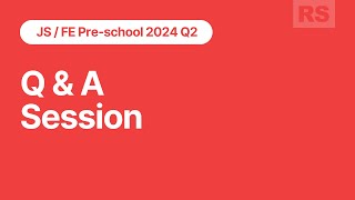 JS/FE Stage#0 2024Q2 Q&A Session