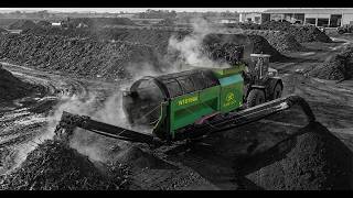 Compost Trommel Screen for Sale | Mulch & Topsoil Screener WTS1560