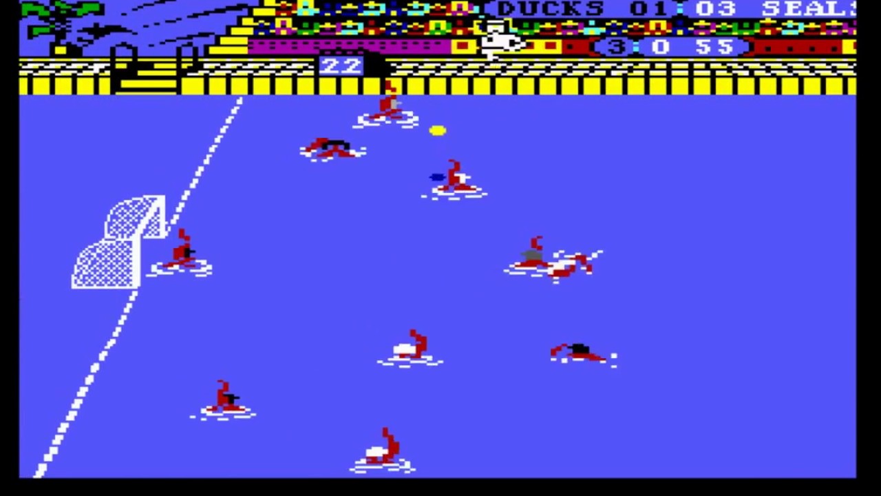 Water Polo (C64S) 1987, Gremlin Graphics, Mastertronic, Inc.