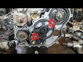 TOYOYA 1HZ Engine Timing Marks and restoration