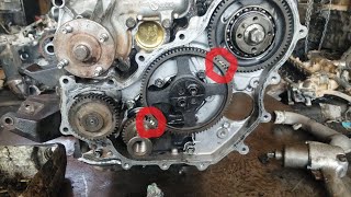 TOYOYA 1HZ Engine Timing Marks and restoration