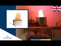 Eng fireware mini silkflame  simulate a small fire quickly