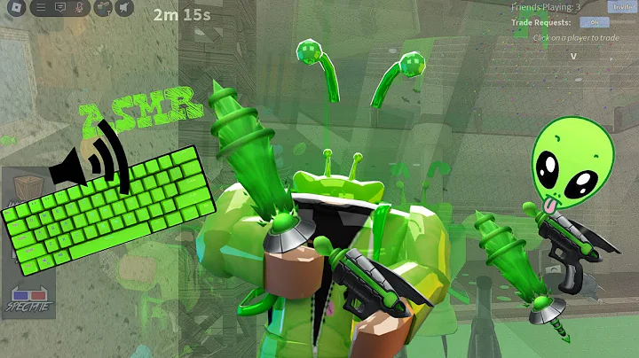 *NEW* TRICKSHOTS WITH ALIEN SET  + KEYBOARD ASMR