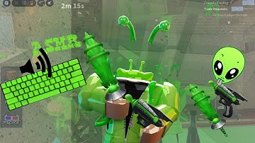 *NEW* TRICKSHOTS WITH ALIEN SET  + KEYBOARD ASMR