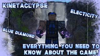 KINETACLYPSE: Electricity & Blue Diamond Showcase | Testing this new Kinetics Game!!