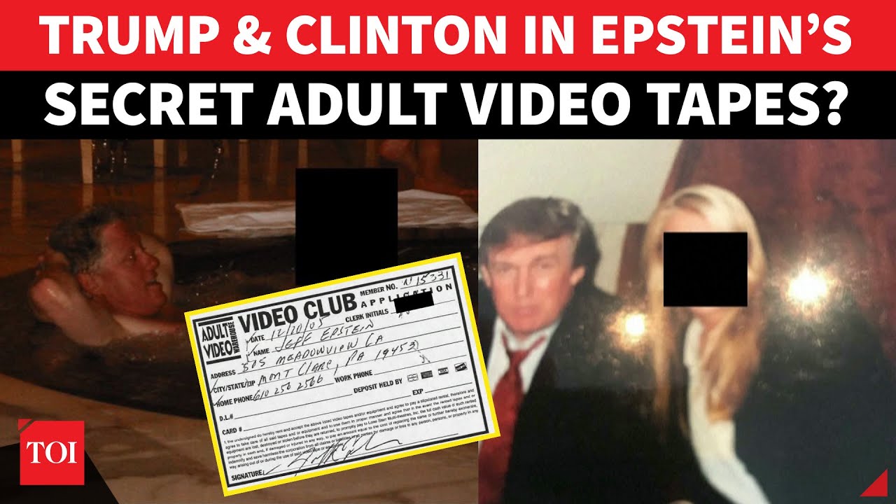Epstein Recorded Trump & Clinton’s Compromising Videos? Epstein Files Reveal Disturbing Claims