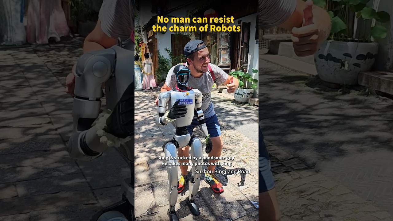 No man can resist the charm of Robots 