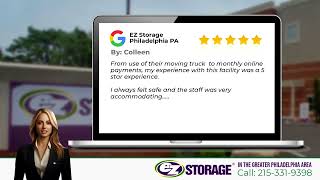 Customer Review | Colleen M. | EZ Storage Philadelphia | Best Storage Units Near Philadelphia!