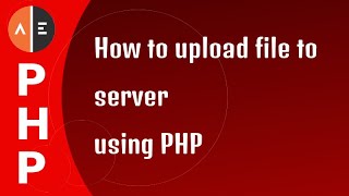 How to upload file through PHP