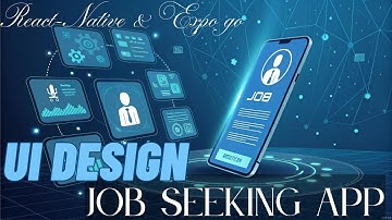 Job-Seeking App UI | Connecting Opportunities | React Native & Expo Go |   Source Code Included!