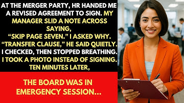 I Revealed the Secret Transfer Clause That Brought Down the CFO