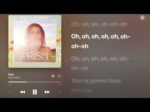 Miniature de la vidéo: Katy Perry ‘Roar’ Lyrics