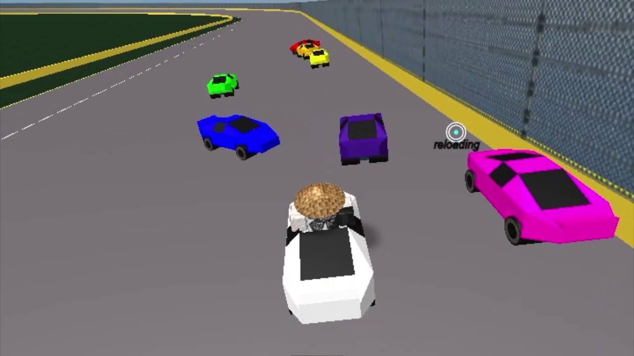 Roblox Geoff Bodine Horrific Crash Reenactment By That One Asian - roblox nascar 2020