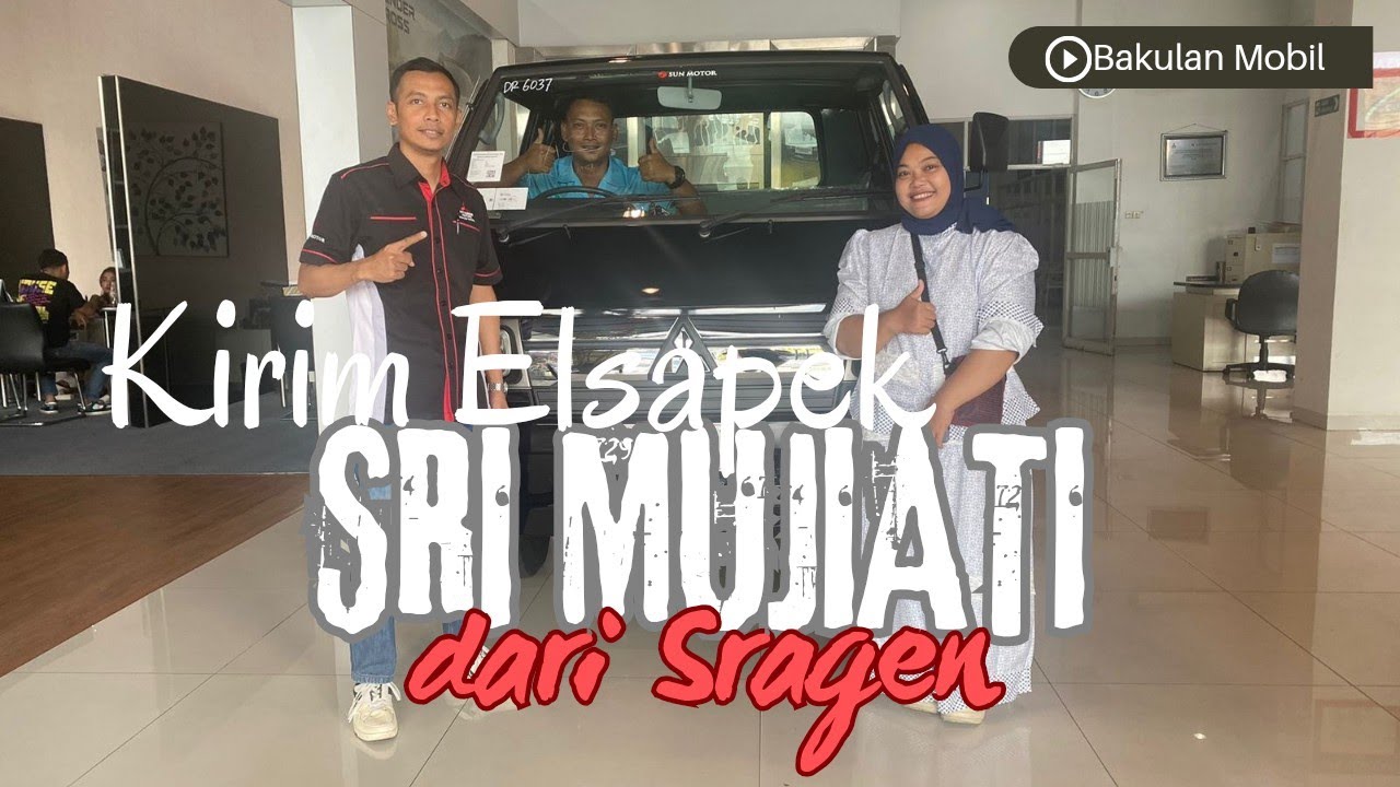 SERAH TERIMA MITSUBISHI L300 EURO 4 TAHUN 2025 KEPADA BU SRI DARI SRAGEN
