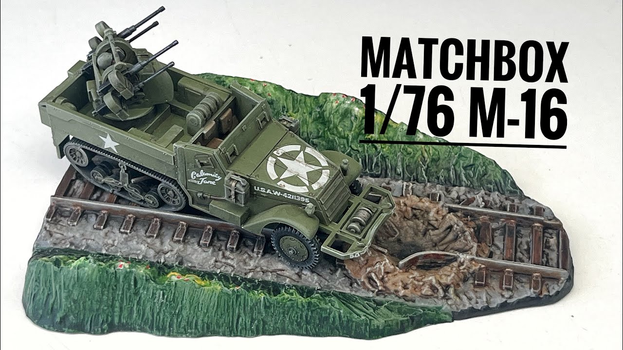 I build ANOTHER Matchbox classic, the M-16 as selected by popular vote.