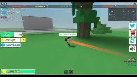 Getting Max Level in Destruction Simulator!