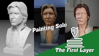 How to paint realistic flesh on your 3D Printed statue.