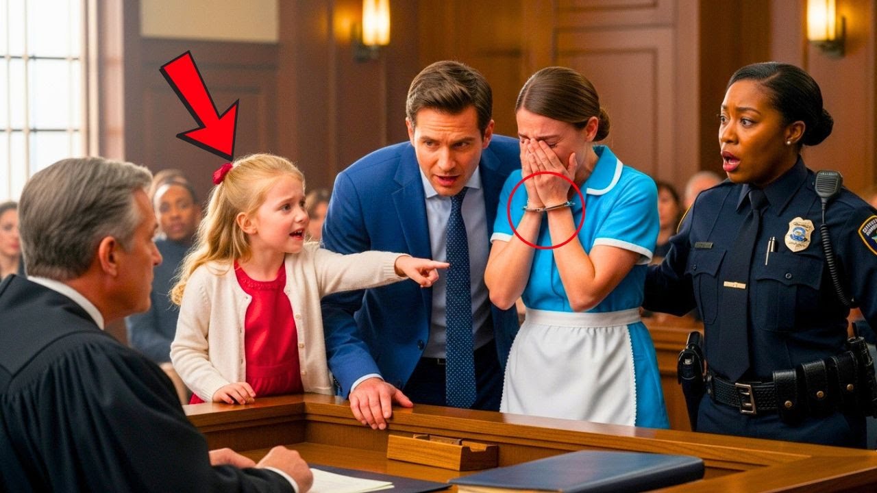 "VAPAUTTAKAA LASTENHOITAJANI, MINÄ TIEDÄN TOTUUDEN!", miljonäärin tytär huusi ja kaikki vaikeni...