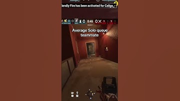 Average Solo Queue Teammate #rainbowsixsiege #R6s #siege
