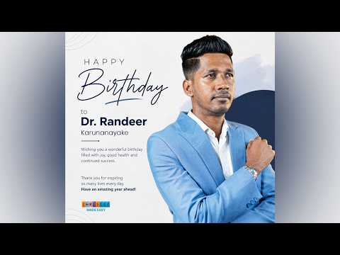 🎉 Happy Birthday, Dr. Randeer! 🎂
