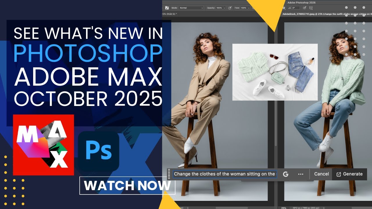 What’s New in Photoshop 2026 – Game-Changing AI Updates from Adobe MAX!