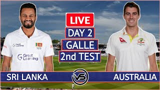 Australia Vs Sri Lanka 2nd Test Day 2 Live Aus Vs Sl 2nd Test Live