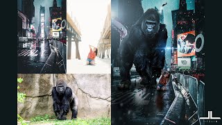 Apes Take Over [Speed Edit 1] Photoshop CC | JITZLIM screenshot 3