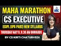 Maha Marathon | CS Executive ECIPL [ IPR] New Syllabus | May 9 , 9:30 AM | DJC Indore