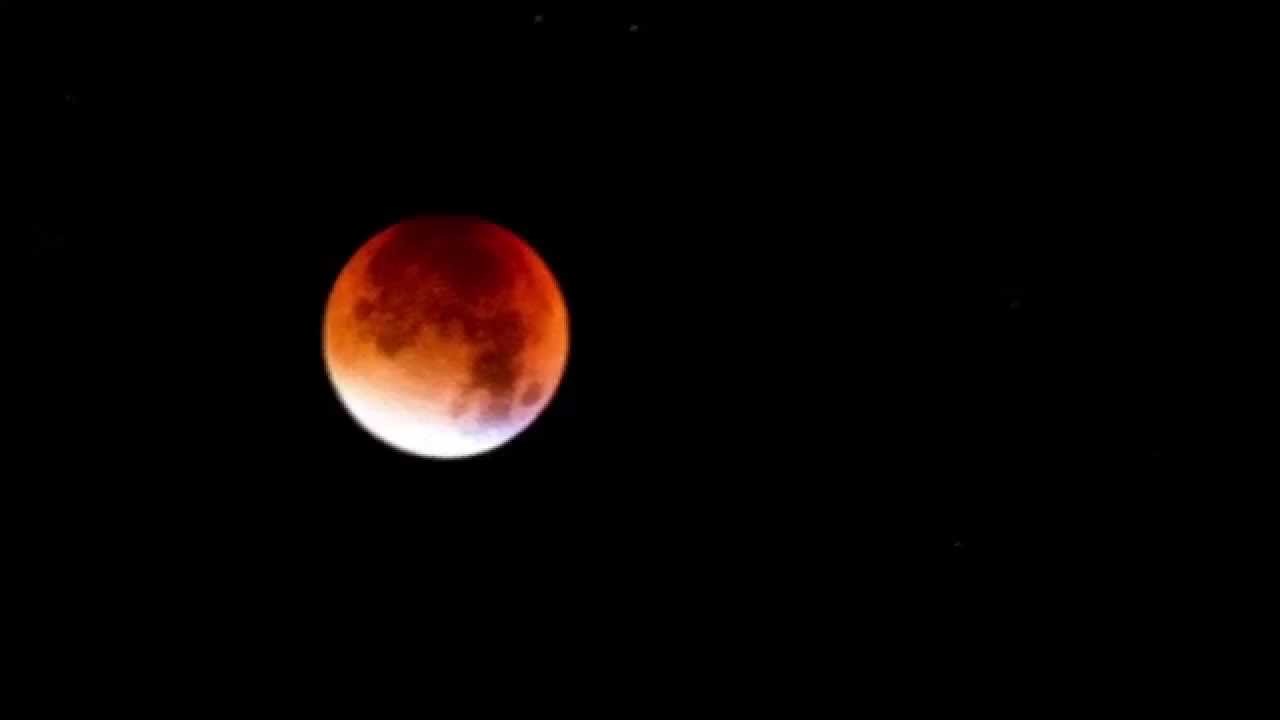 BLOOD MOON CAUGHT ON CAMERA 2015 AMAZING FOOTAGE HD YouTube
