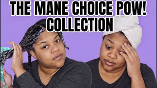 New The Mane Choice Pow Collection On Type 4 Natural Hair Deep Conditioner