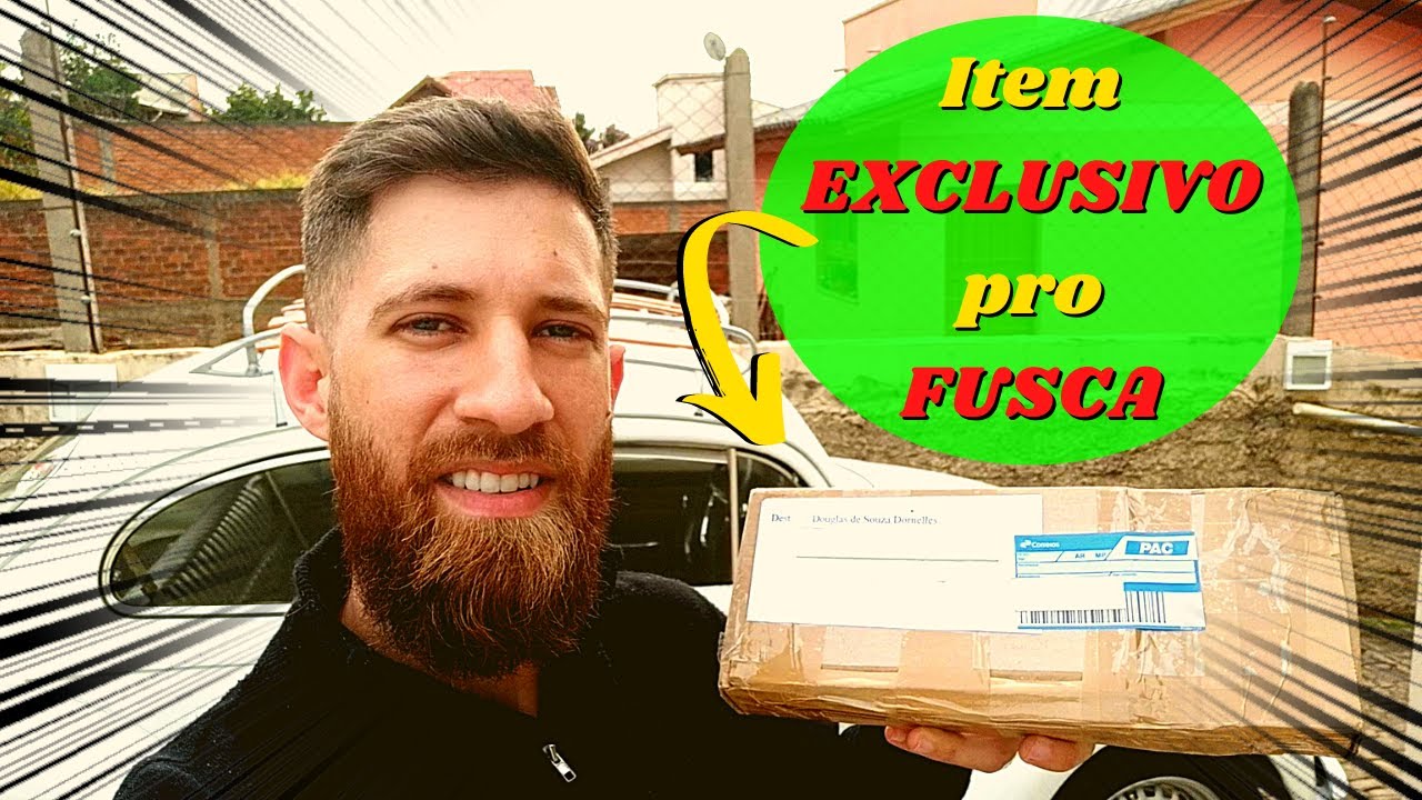 CHEGOU UM ITEM EXCLUSIVO PRO FUSCA!!! 
