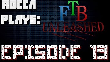 Rocca plays: FTB Unleashed | Episode 13 | auto compress cobble!