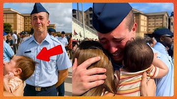 BEST REACTION Of Family When Soldier Comes Home After Years Away ❤️