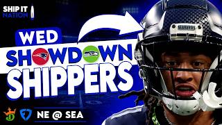 Patriots vs Seahawks - NFL DFS Showdown | Week 1 WED | Picks, Plays & Process