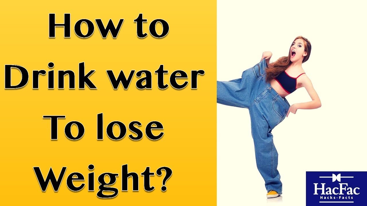How To Drink Water To Lose Weight How To Lose Weight In 10 Days YouTube