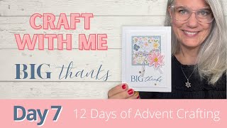 Day 7: A Sweet Thank You Card | 12 Days of Crafting