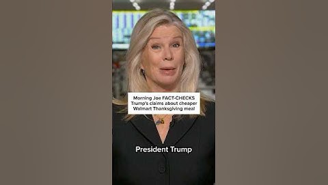 Morning Joe FACT-CHECKS Trump