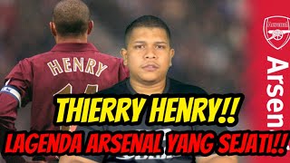 THIERRY HENRY - Lagenda Arsenal Yang Sejati‼️