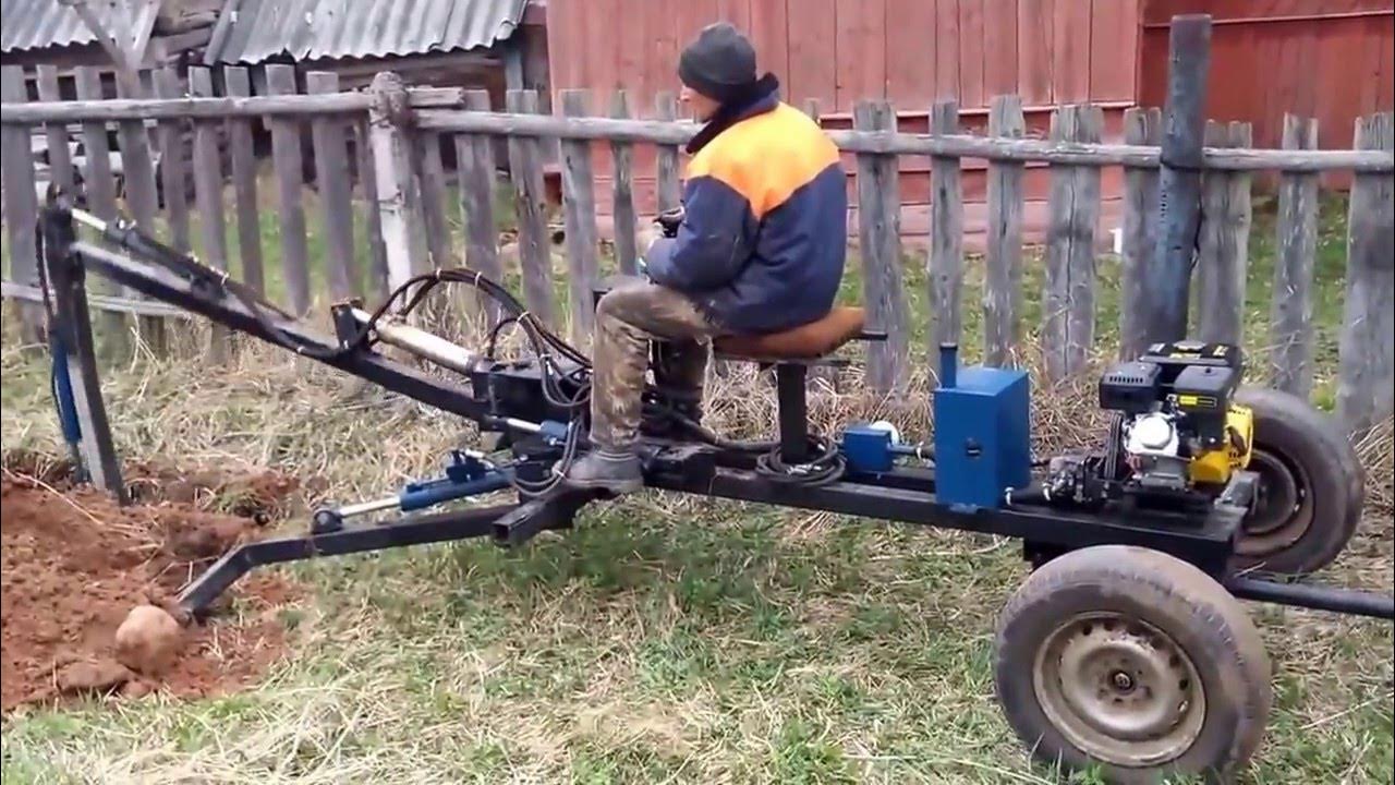самодельное видео. изобретения своими руками в домашних. снегоход палочник. самодельный минитрактор 4х2 классика. изобретения умельцев.