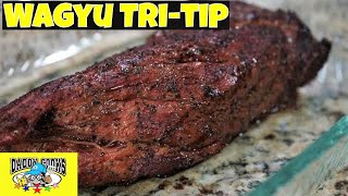 Wagyu Tri-Tip on a Weber Kettle using the Slow N Sear