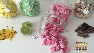 FRUITY MERINGUE KISSES How To Cook That Ann Reardon