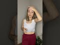 Убираем морщины на лбу без ботокса и без уколов shorts #shorts