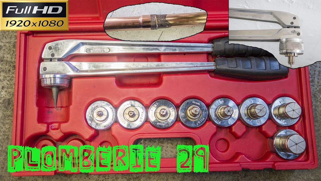 Plomberie29 Utilisation De La Pince A Emboiture Faire Des Emboiture Faire Des Piquages Youtube