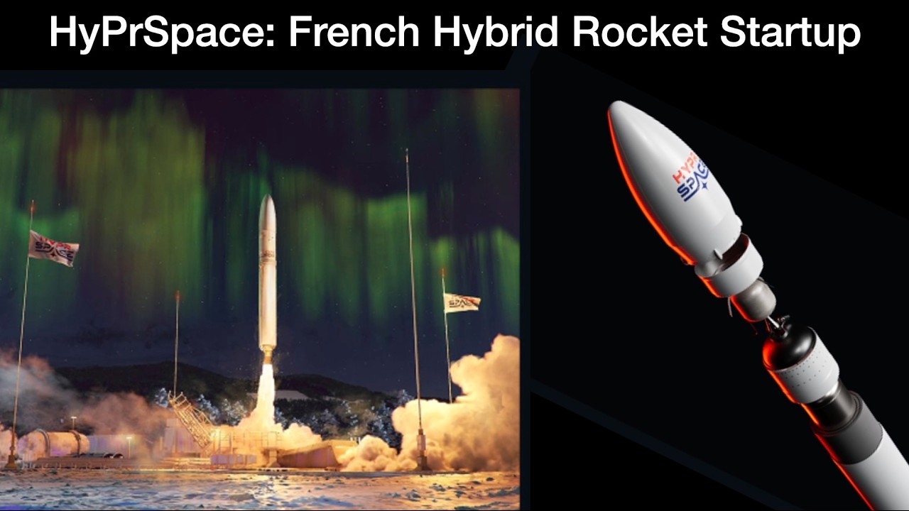 French Space Rockets HyPrSpace: French Hybrid Rocket Space Startup - YouTube