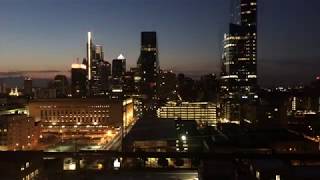 Philly Sunset, Moonrise, and Sunrise Timelapse