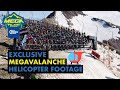 Exclusive Megavalanche helicopter footage | CRC |