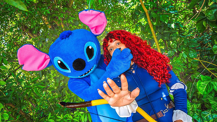 O STITCH DO MAL LEVOU A MERIDA!